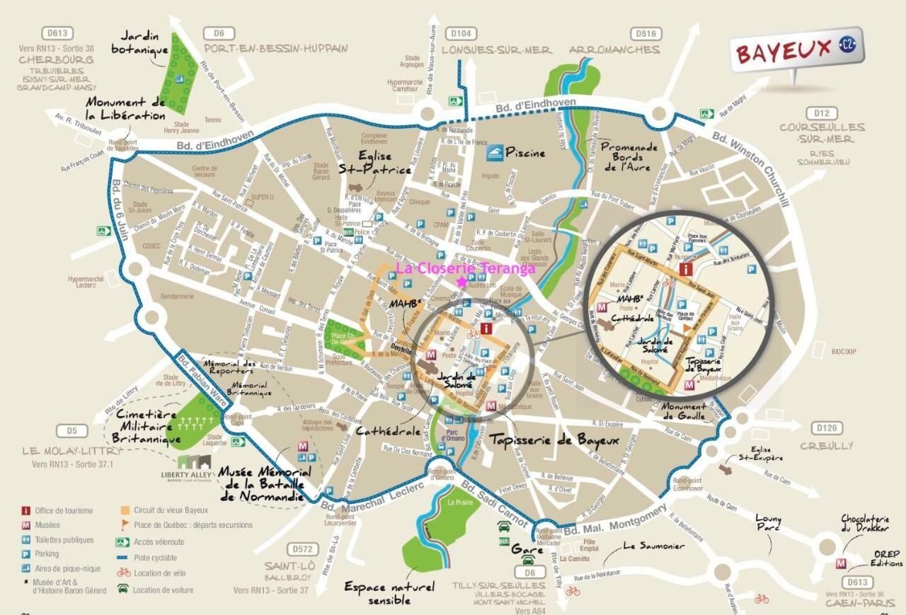 La Closerie Teranga Bayeux Zewnętrze zdjęcie